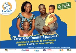 Family Planning Billboard in Benin