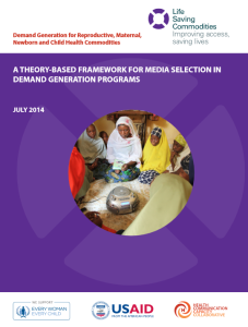 Media-Selection in Demand Generation Programs