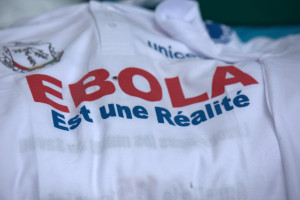 New T-shirts for commuity activists working against Ebola
